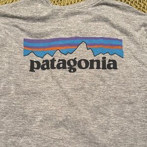 Patagonia Gray Capilene Cool Daily Short Sleeve Tee